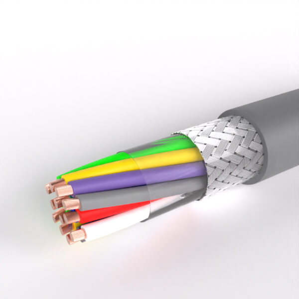 Multi-Core-Cable-Shielded-Screened-Braided